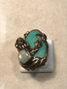 Ring with Frog and Green Quartz ref. A148CU16