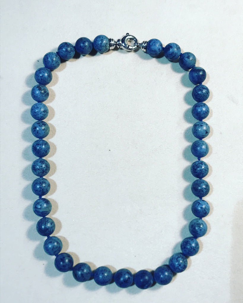 Necklace with Blue Quartz