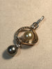Pendant with Tahitian Pearls and Diamonds